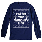 Naughty List - Christmas Long Sleeve Shirt