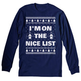 Nice List - Christmas Long Sleeve Shirt