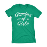 GRANDMA Of Girls - Mother's Day Grandmother Ladies Fit T-shirt