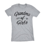 GRANDMA Of Girls - Mother's Day Grandmother Ladies Fit T-shirt