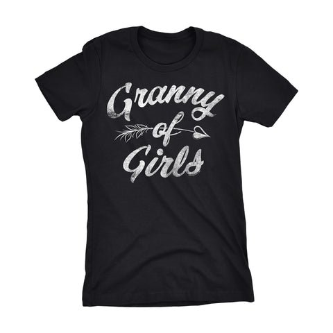 GRANNY Of Girls - Mother's Day Grandmother Ladies Fit T-shirt