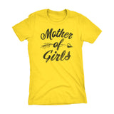 MOTHER Of Girls - Mother's Day Mom Ladies Fit T-shirt