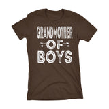 GRANDMOTHER Of Boys - Mother's Day Grandson Ladies Fit T-shirt