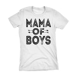 MAMA Of Boys - Mother's Day Mom Son Ladies Fit T-shirt
