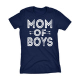 MOM Of Boys - Mother's Day Gift Mom Son Ladies Fit T-shirt