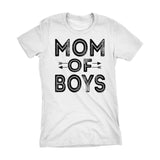MOM Of Boys - Mother's Day Gift Mom Son Ladies Fit T-shirt