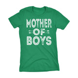 MOTHER Of Boys - Mother's Day Mom Son Ladies Fit T-shirt
