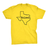 ShirtInvaders TEXAS Raised - 001 - Proud Native Texan T-Shirt