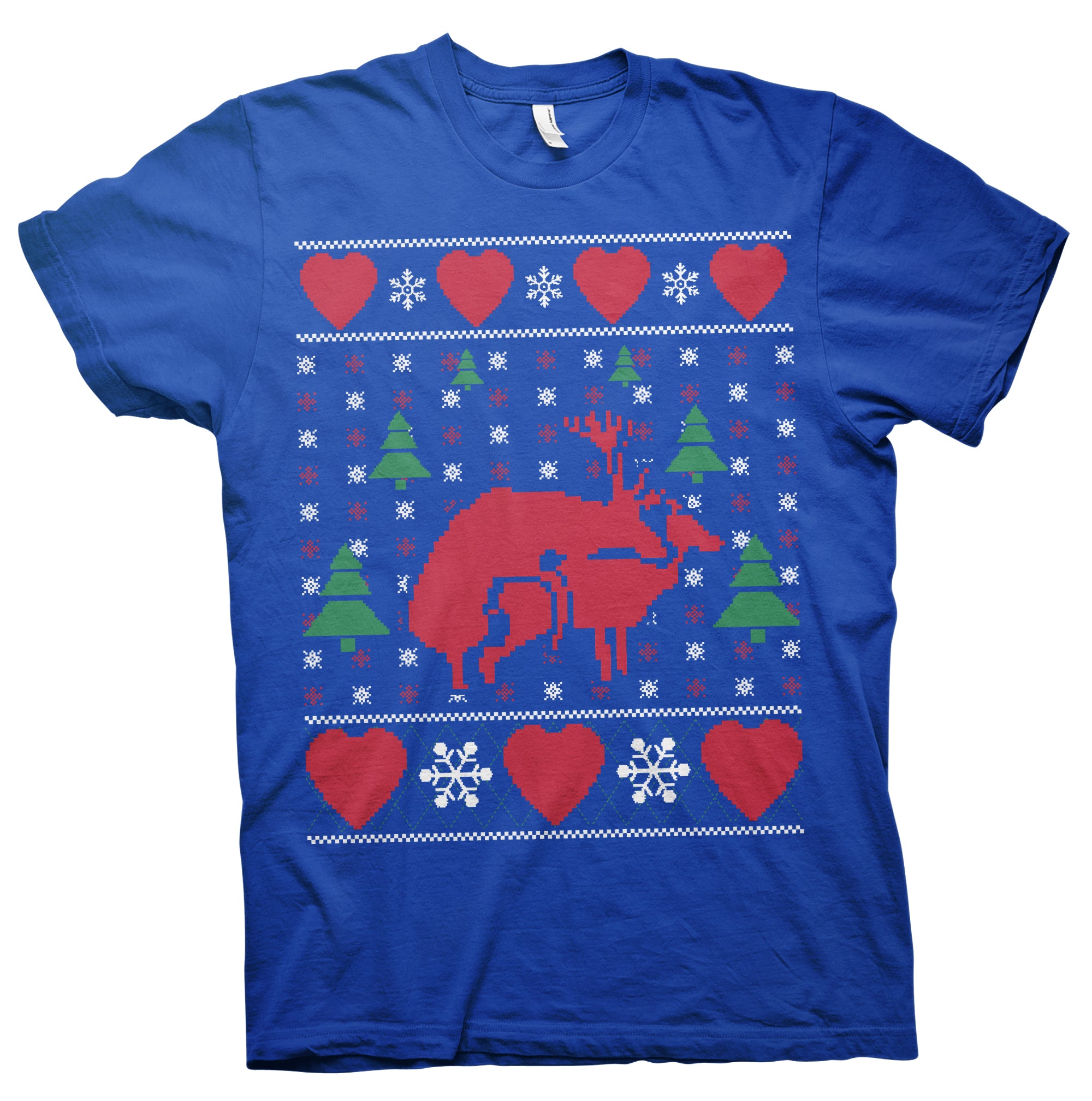 Reindeer Heart - Christmas T-shirt