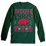 Reindeer Heart - Christmas Long Sleeve Shirt