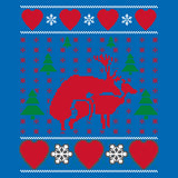 Reindeer Heart - Christmas Long Sleeve Shirt