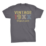 Retro Birthday - Vintage 19XX Original Parts - Choose The Date