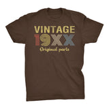 Retro Birthday - Vintage 19XX Original Parts - Choose The Date