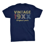 Retro Birthday - Vintage 19XX Original Parts - Choose The Date