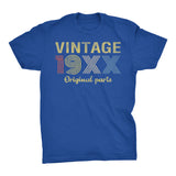 Retro Birthday - Vintage 19XX Original Parts - Choose The Date