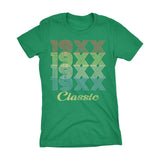 Retro Birthday - Classic 19XX - 003 - Womens