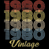 Retro Birthday - Vintage 19XX Original Parts - 004 - Womens