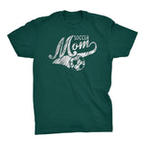 Soccer Mom Sports Tail - Simulated Chalk Distress - Soccer Mom T-shirt