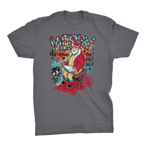 Santa Chimney - Christmas T-shirt