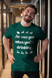 He Sees You SCRIPT - Christmas T-shirt