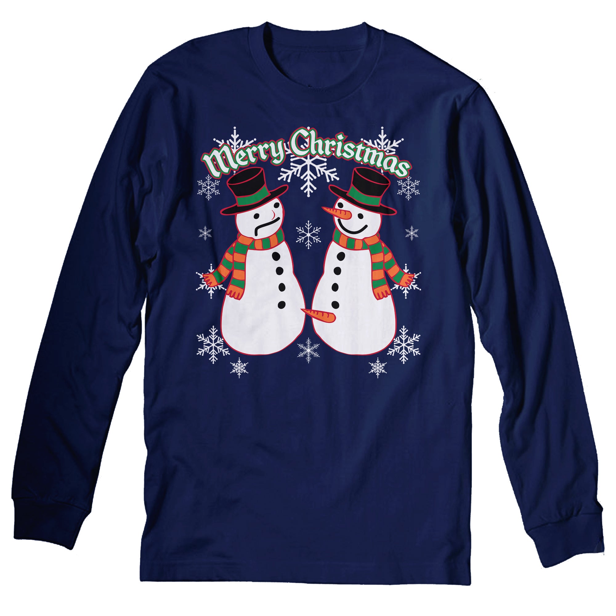 Snowman - Christmas Long Sleeve Shirt