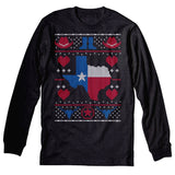 Texas Sweater - Christmas Long Sleeve Shirt