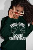 This Girl Loves Christmas - Christmas T-shirt