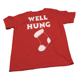 Well Hung - Christmas T-shirt