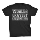 World's Okayest GRANDMOTHER - 001 Mother's Day Grandma T-shirt