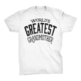 World's Greatest GRANDMOTHER - 001 Mother's Day Grandma Ladies Fit T-shirt