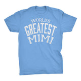 World's Greatest MIMI - 001 Mother's Day Grandmother Ladies Fit T-shirt