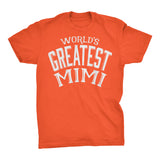 World's Greatest MIMI - 001 Mother's Day Grandmother Ladies Fit T-shirt