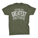 World's Greatest MOTHER - 001 Mother's Day Mom Ladies Fit T-shirt