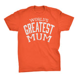 World's Greatest MUM - 001 Mother's Day Grandmother Ladies Fit T-shirt