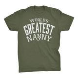 World's Greatest NANNY - 001 Mother's Day Grandmother T-shirt